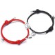 Gift For Valentine's Day 2PCS Couple Magnetic Bracelet Set Mutual Attraction Rope Braided Bracelets Adjustable Charm Couple Set For Women Men